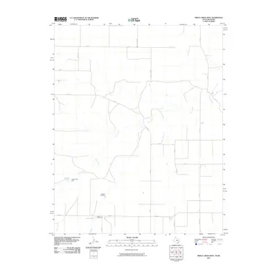 2010 Map of Frisco Creek West, 2010 Print