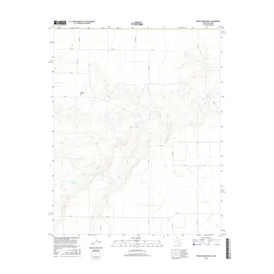 2016 Map of Frisco Creek West, 2016 Print