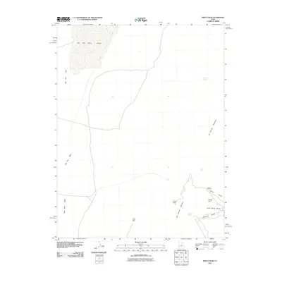 2010 Map of Frisco Peak, 2010 Print
