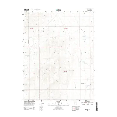 2014 Map of Frisco SW, 2014 Print