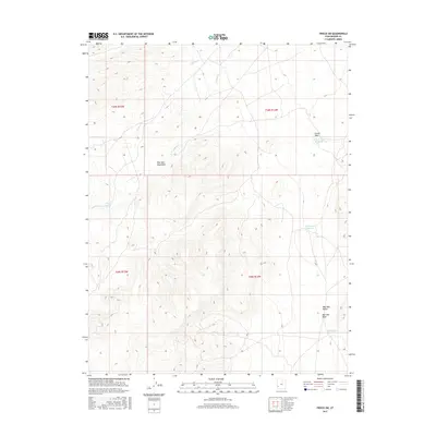 2017 Map of Frisco SW, 2017 Print