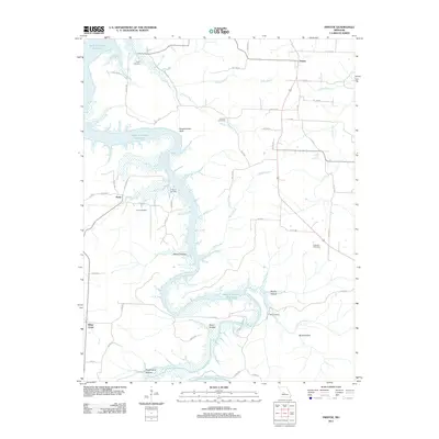 2011 Map of Fristoe, 2011 Print