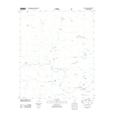 2011 Map of Fritz Canyon, 2011 Print