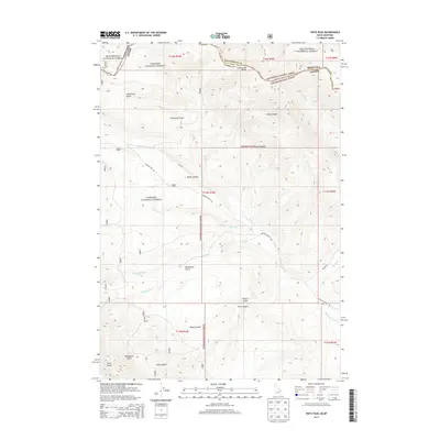 2013 Map of Fritz Peak, 2013 Print