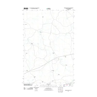 2011 Map of Froehlich Butte, 2011 Print