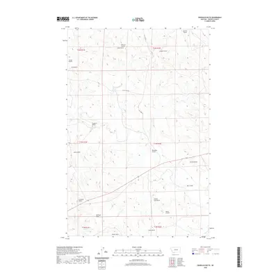 2020 Map of Froehlich Butte, 2020 Print