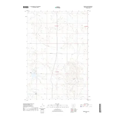 2018 Map of Froelich Dam, 2018 Print