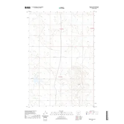 2020 Map of Froelich Dam, 2020 Print