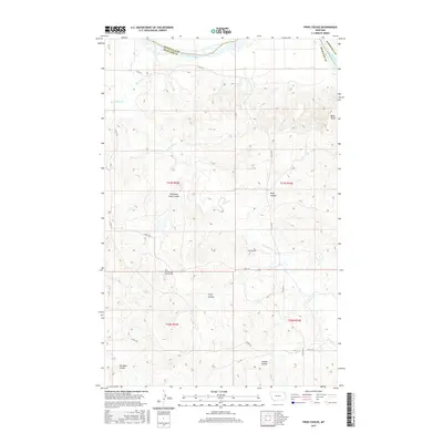 2017 Map of Frog Coulee, 2017 Print