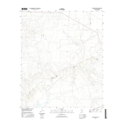 2016 Map of Frog Mountain, 2016 Print
