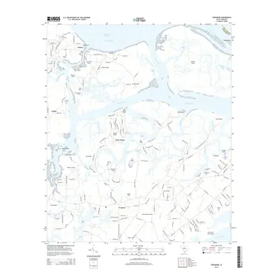 2014 Map of Frogmore, 2014 Print