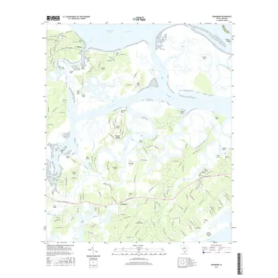 2017 Map of Frogmore, 2017 Print