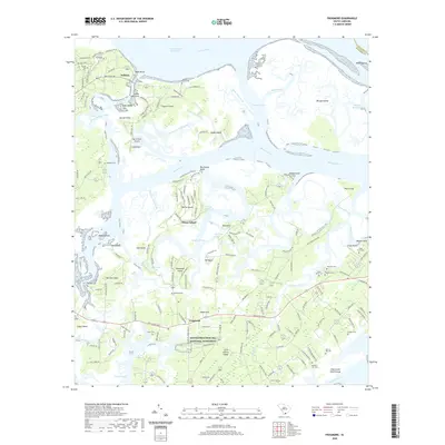 2020 Map of Frogmore, 2020 Print