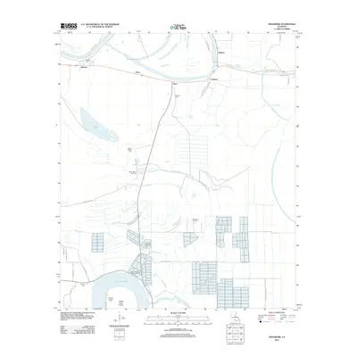 2012 Map of Frogmore, 2012 Print