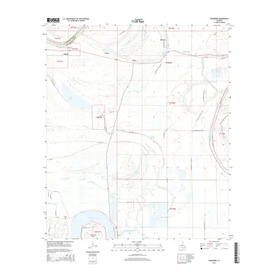 2015 Map of Frogmore, 2015 Print