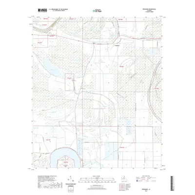 2020 Map of Frogmore, 2020 Print