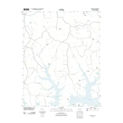 2011 Map of Frogue, 2011 Print