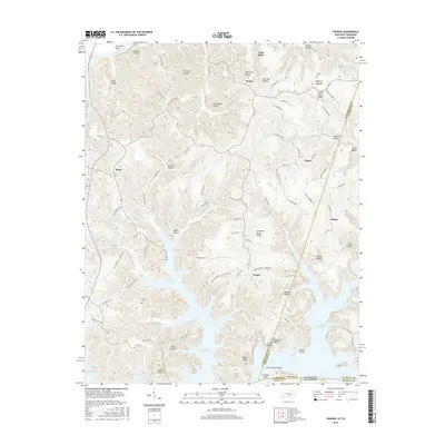 2016 Map of Frogue, 2016 Print
