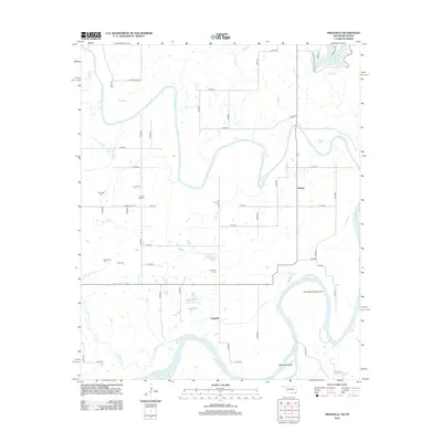 2012 Map of Frogville, 2012 Print