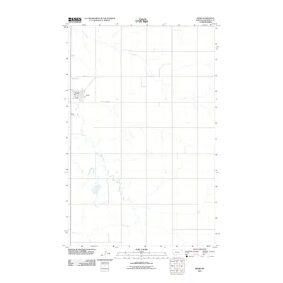 2011 Map of Froid, 2011 Print