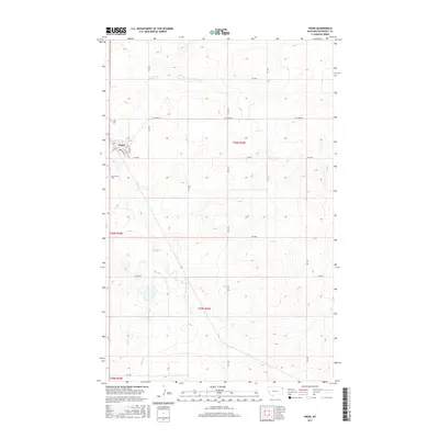2017 Map of Froid, 2017 Print