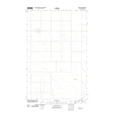2011 Map of Froid SE, 2011 Print
