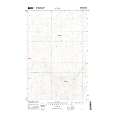 2017 Map of Froid SE, 2017 Print