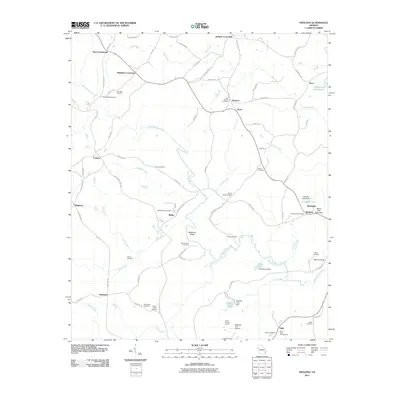 2011 Map of Frolona, 2011 Print