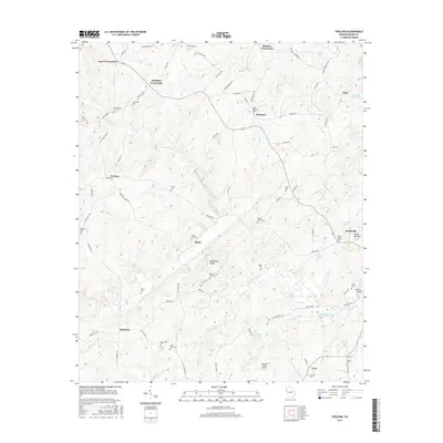 2017 Map of Frolona, 2017 Print