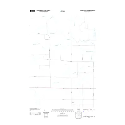 2013 Map of Fromm Lookout Tower, 2013 Print