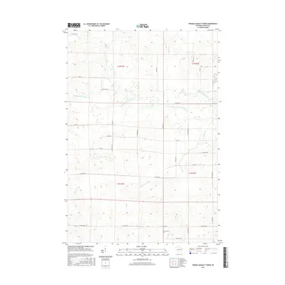 2015 Map of Fromm Lookout Tower, 2015 Print