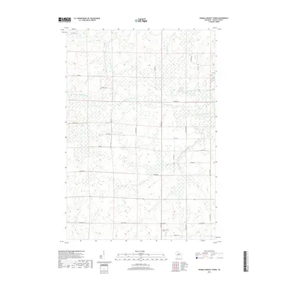 2018 Map of Fromm Lookout Tower, 2018 Print