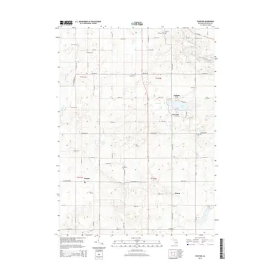 2014 Map of Frontier, 2014 Print