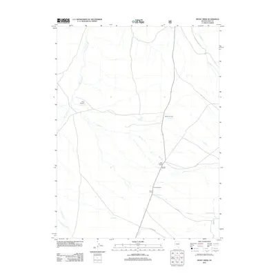 2012 Map of Frost Creek, 2012 Print