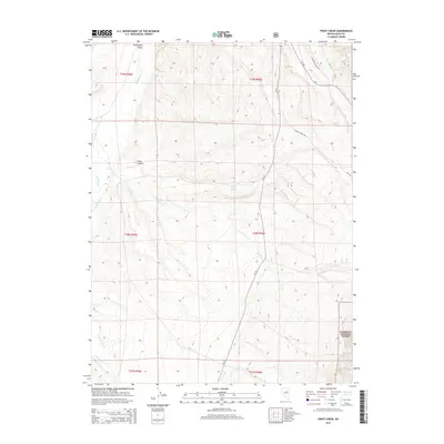 2015 Map of Frost Creek, 2015 Print