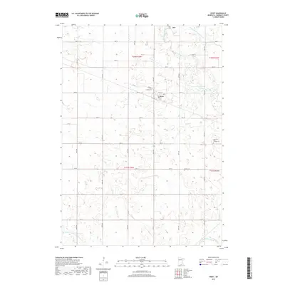 2019 Map of Frost, 2019 Print