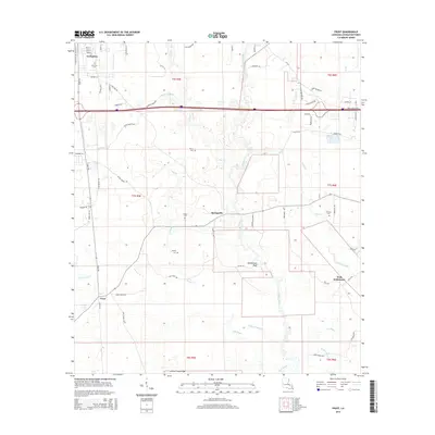 2015 Map of Frost, 2015 Print