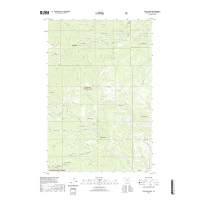 2020 Map of Frost Mountain, 2020 Print