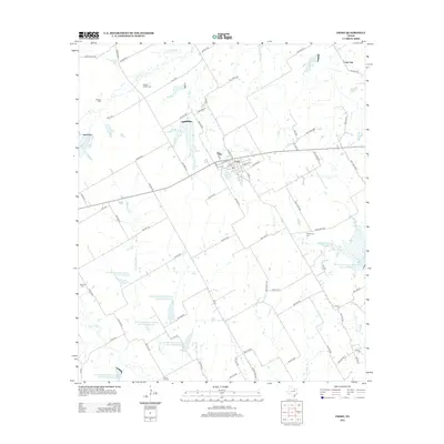 2012 Map of Frost, 2012 Print