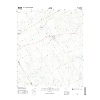 2016 Map of Frost, 2016 Print