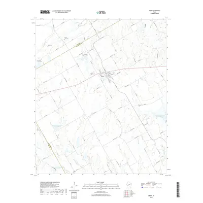 2019 Map of Frost, 2019 Print