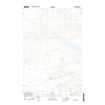 2014 Map of Frost Pond, 2014 Print