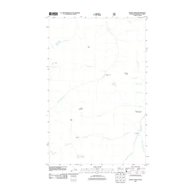 2011 Map of Frosty Creek, 2011 Print
