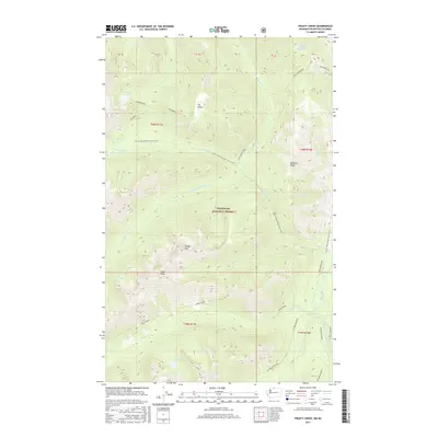 2017 Map of Frosty Creek, 2017 Print