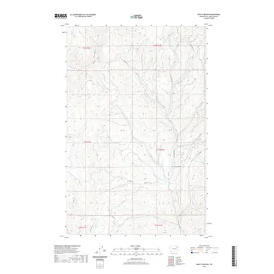 2020 Map of Frosty Meadow, 2020 Print