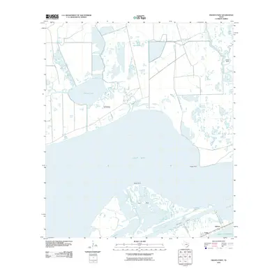 2010 Map of Frozen Point, 2010 Print