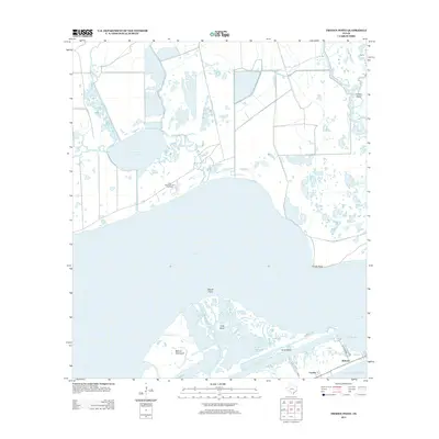 2013 Map of Frozen Point, 2013 Print