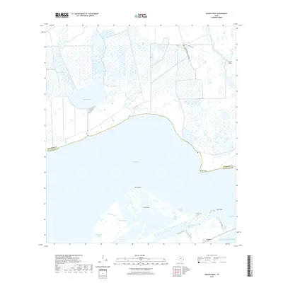 2019 Map of Frozen Point, 2019 Print