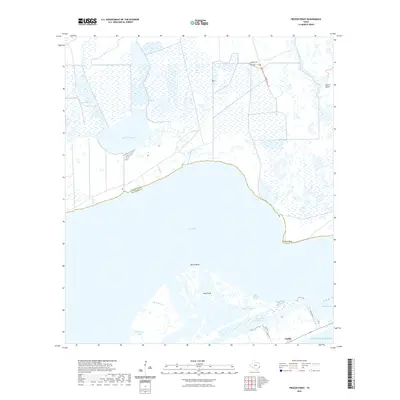 2022 Map of Frozen Point, 2022 Print