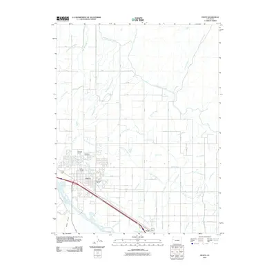 2010 Map of Fruita, 2010 Print